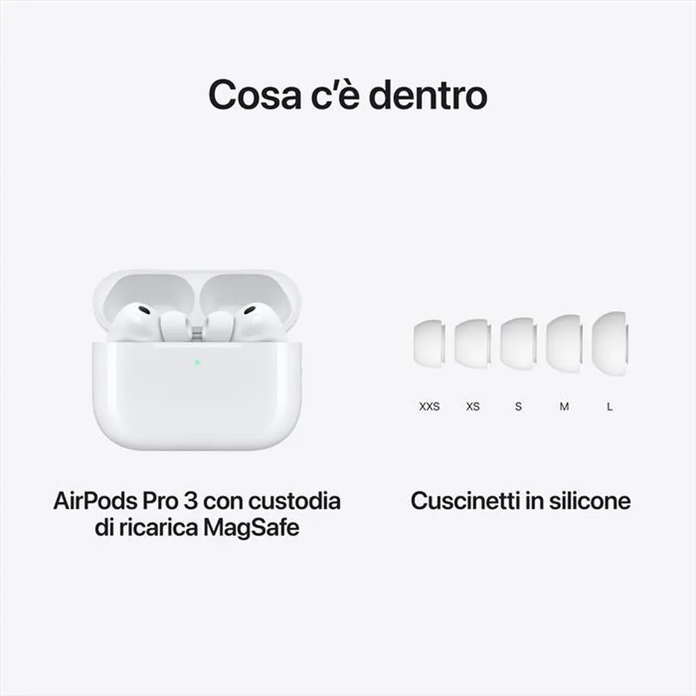 Apple AirPods Pro 3rd Gen. con MagSafe Charging Case (USB-C) - MFHP4ZM/A.webp