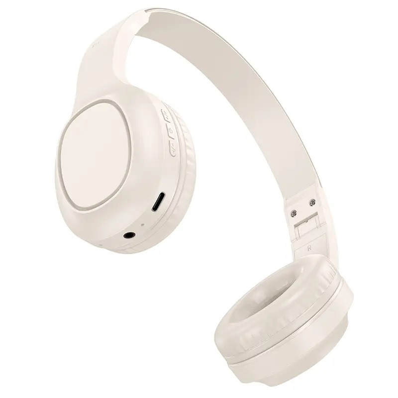 Hoco Cuffie Wireless W46 Milky White W46.WH.webp