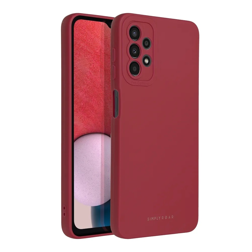 Custodia Roar Samsung A13 4G jelly case red