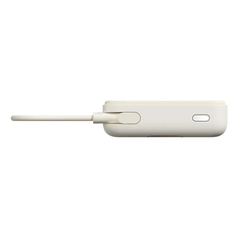 3Xiaomi Power Bank 10000mAh MagSafe Con Cavo Type-C Beige BHR08PBGL.webp