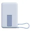 Xiaomi Power Bank 10000mAh MagSafe Con Cavo Type-C Blue BHR08PCGL.webp