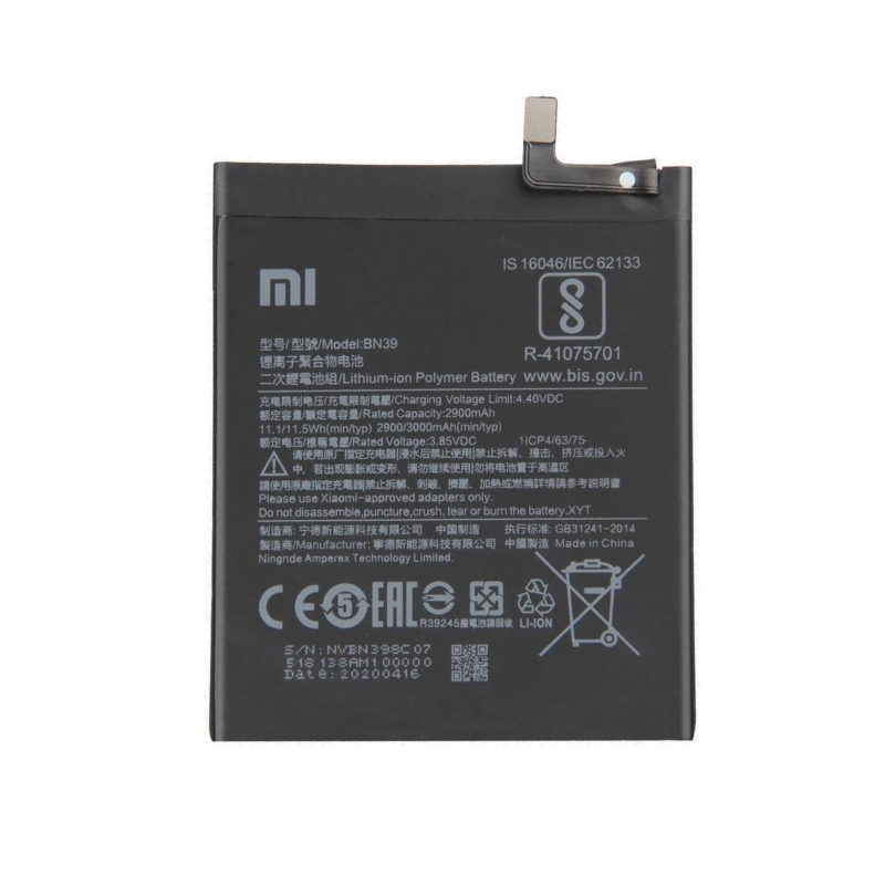 Xiaomi Batteria service pack Mi Play BN39 46BN39A020H8