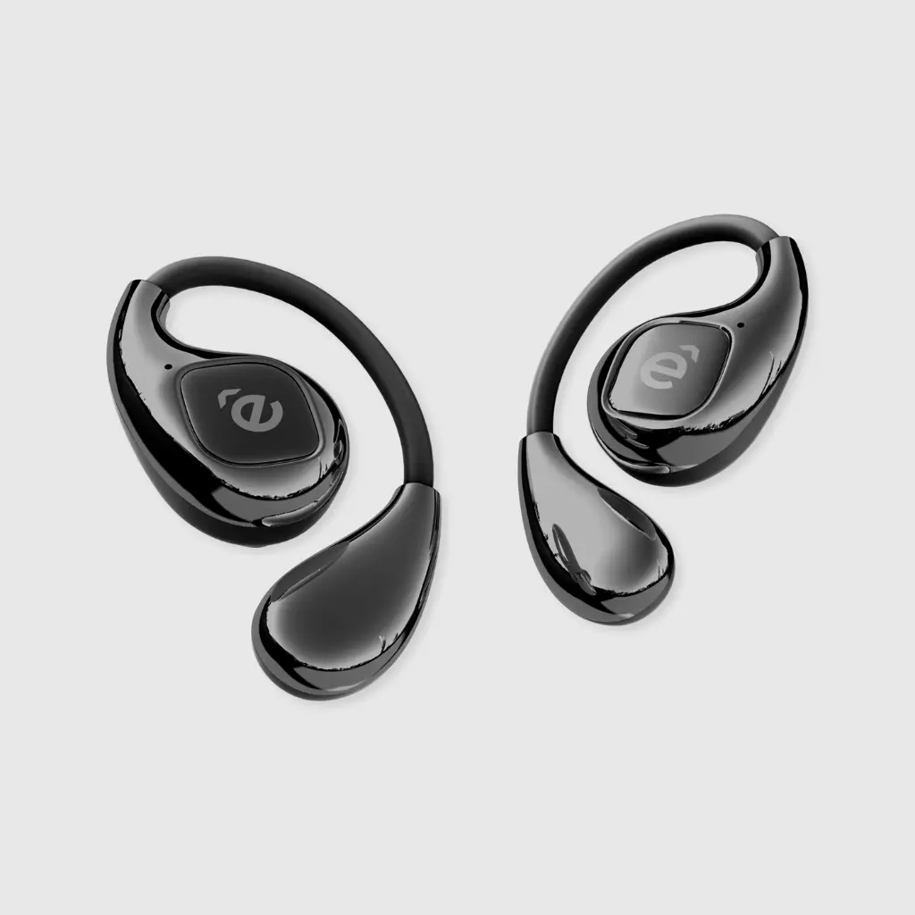 Etres Auricolari Wireless con Traduzione In Tempo Reale Tramite AI Black ET-YX46-001.webp