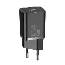 Baseus Caricabatterie USB-C 25W + Cavo Type-C To Type-C (1m) Black TZCCSUP-L01.webp