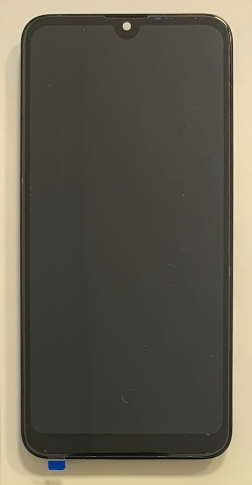Display Lcd compatible Huawei Y7 2019 black with frame