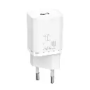 Baseus Caricabatterie USB-C 25W + Cavo Type-C To Type-C (1m) White TZCCSUP-L02.webp