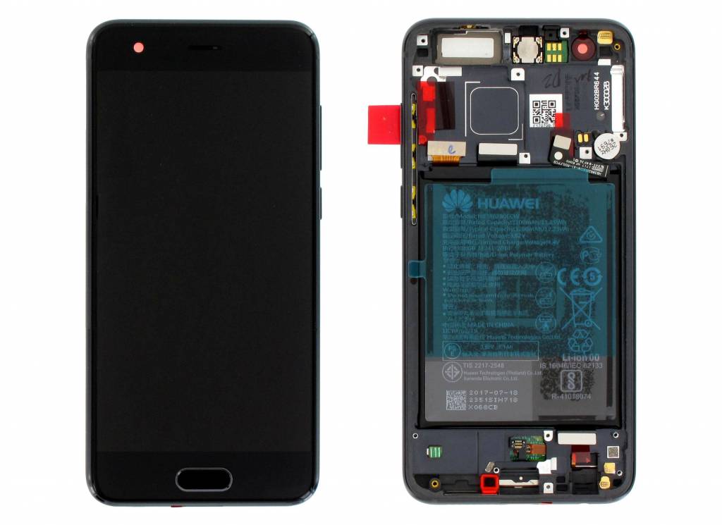 Display Lcd Huawei Honor 9 STF-L09 black con batteria 02351LGK