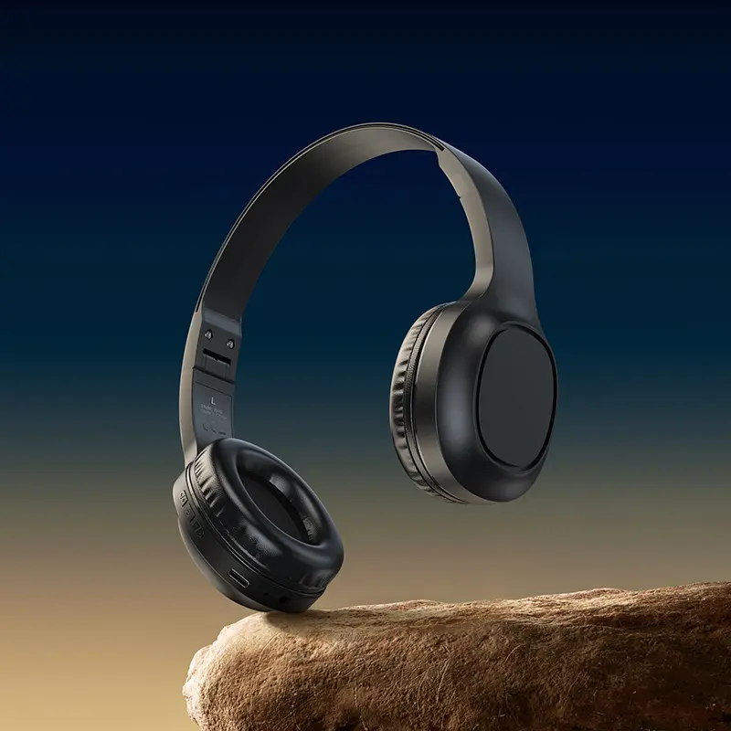 Hoco Cuffie Wireless W46 Black W46.BK.webp