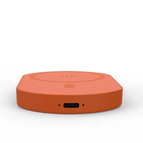 Celly Power Bank 3000mAh 5W Con MagSafe Mini Orange MAGMINIPB3000OR.webp