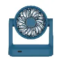 Muitomas Mini Ventilatore Portatile Da Scrivania Con Ricarica USB-C Blue DESKFANBL.webp