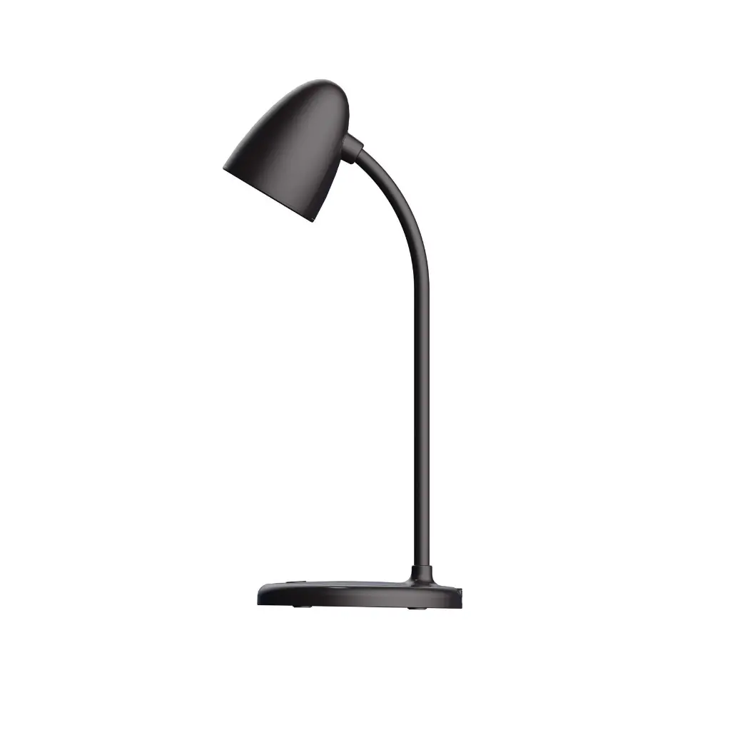 Muitomas Lampada LED Da Tavolo Flessibile Black FLEXLAMPBK.webp