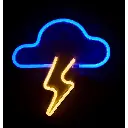 Muitomas Lampada Neon Da Muro Nuvola NEONWCLOUD.webp