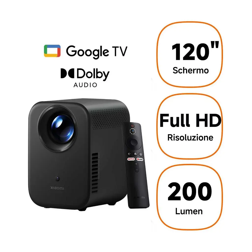 Xiaomi Videoproiettore Smart 1080p L1 Black BHR9417EU.webp