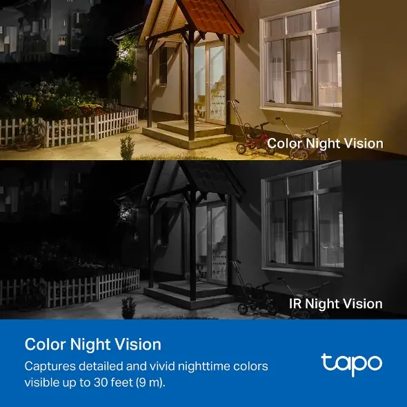 Tapo Smart Camera TC82 Outdoor Indoor 2K White .webp