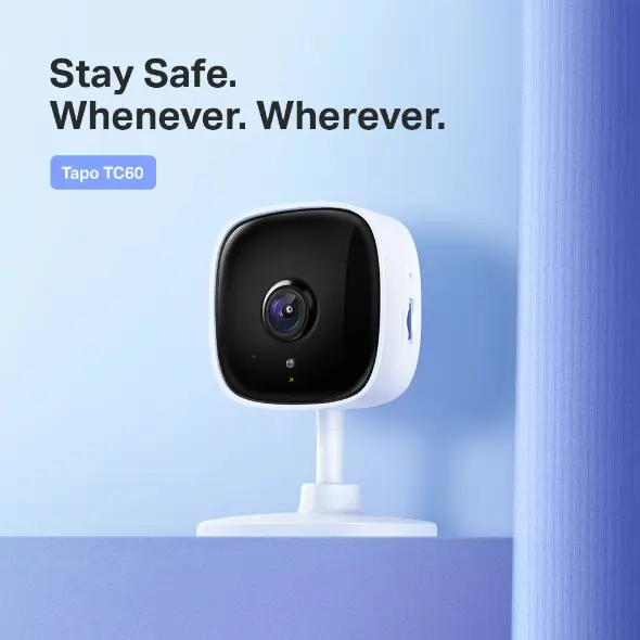 TP-Link Tapo Smart Camera Indoor TC60 1080p White.webp