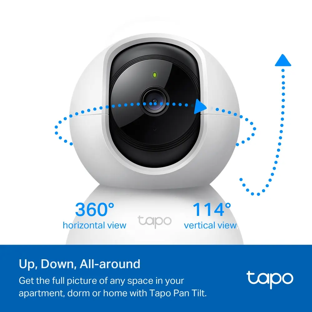TP-Link Tapo Smart Camera Indoor TC70 1080p White.webp