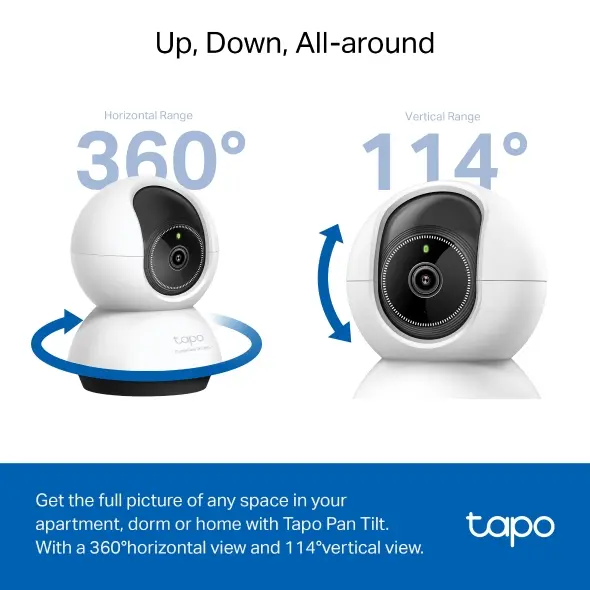 TP-Link Tapo Smart Camera Indoor TC72 2K Con Smart AI White.webp