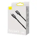 Baseus Cavo Dati Type-C to Type-C (1m) 100W Superior Black CATYS-B01.webp