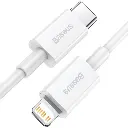 Baseus Cavo Dati Type-C to Lightning (2m) 20W Superior Series White CATLYS-C02.webp