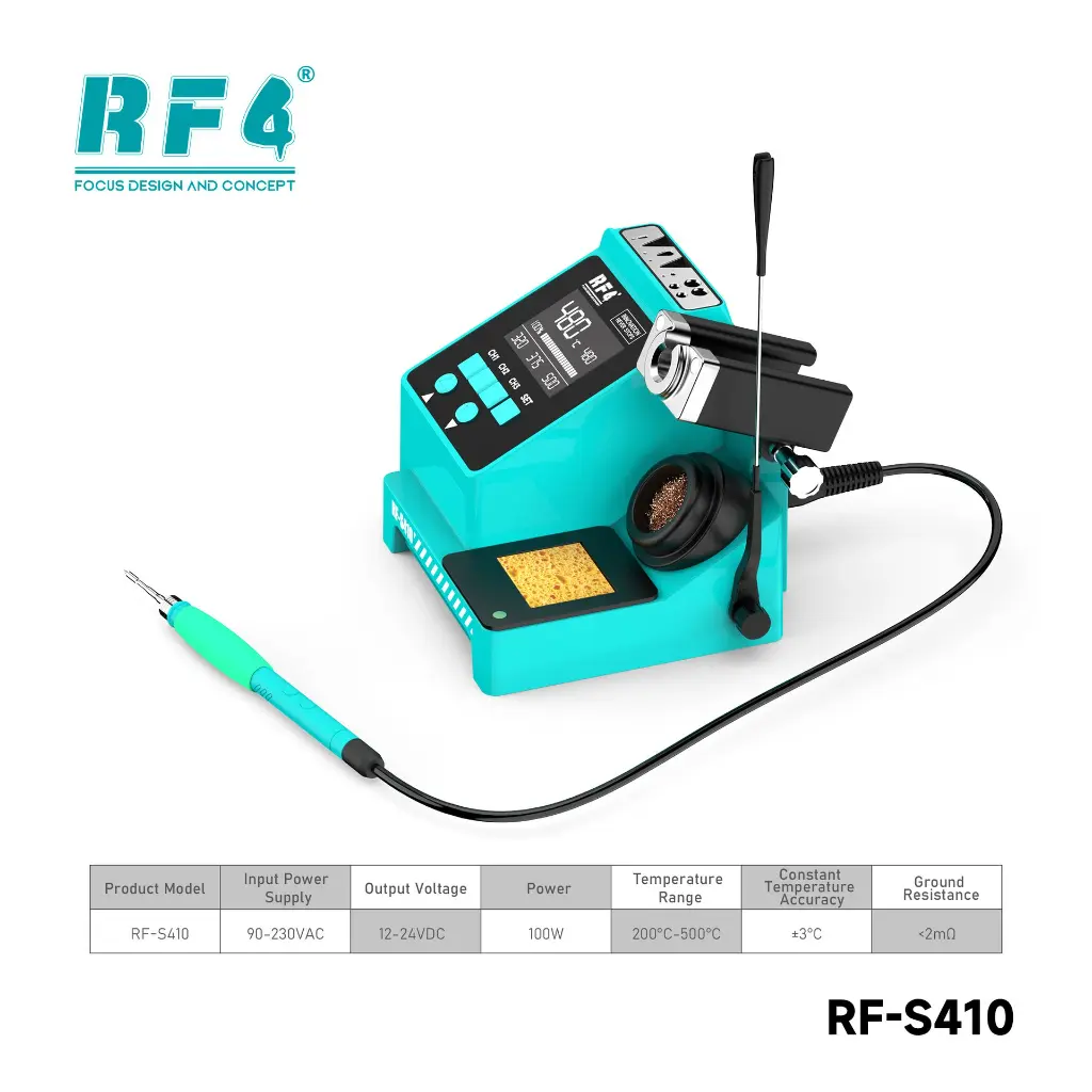 RF4 Stazione di Microsaldatura Intelligente Antistatica (S410) .webp