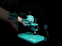 RF4 Microscopio Trinoculare Stereo 5-50X (PX-5)