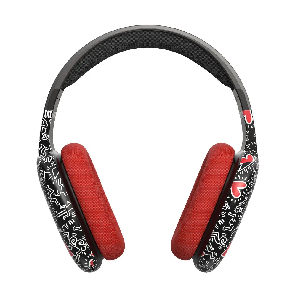Celly KEITH HARING Cuffie Wireless On-Ear Black KHWHEADPHONE.webp