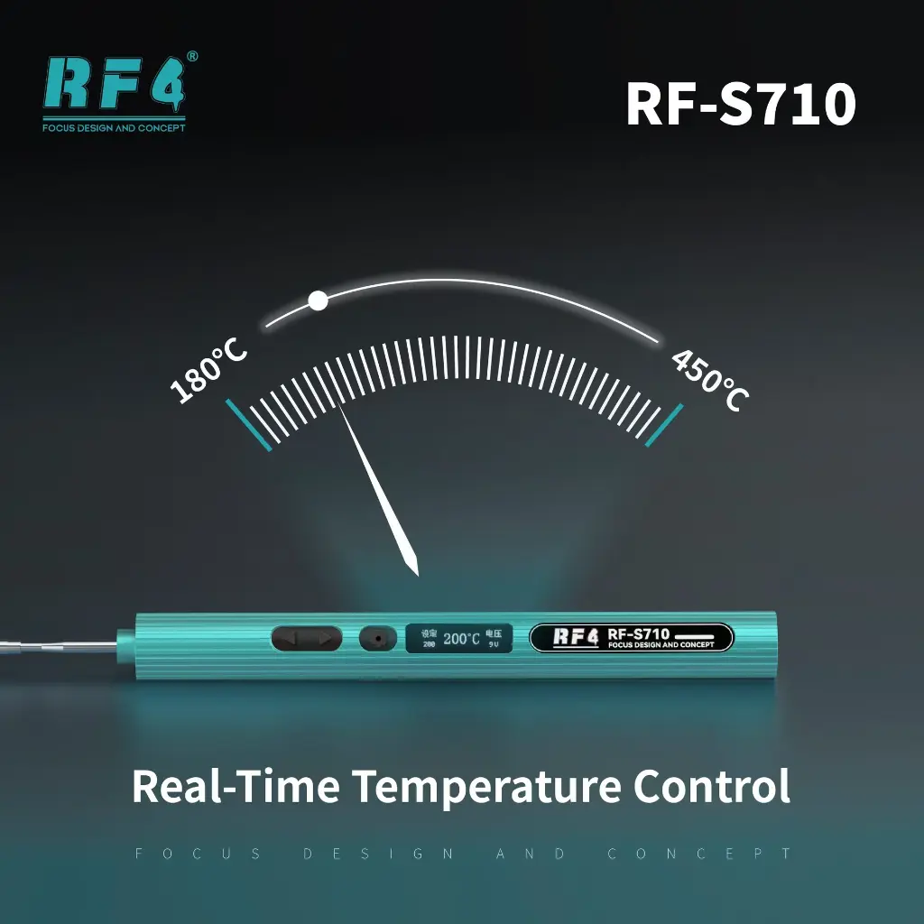 RF4 Stilo per Saldatura Portatile USB-C con Supporto (RF-S710).webp