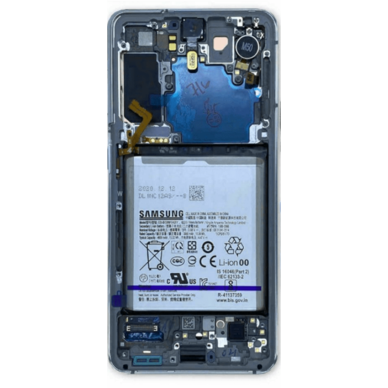 Display Lcd Samsung S21 5G SM-G991B white GH82-24716C