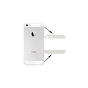 Vetro compatibile per iPhone 5 white superiore e inferiore