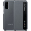 Custodia Samsung S20 Plus clear view cover gray EF-ZG985CJEGEU