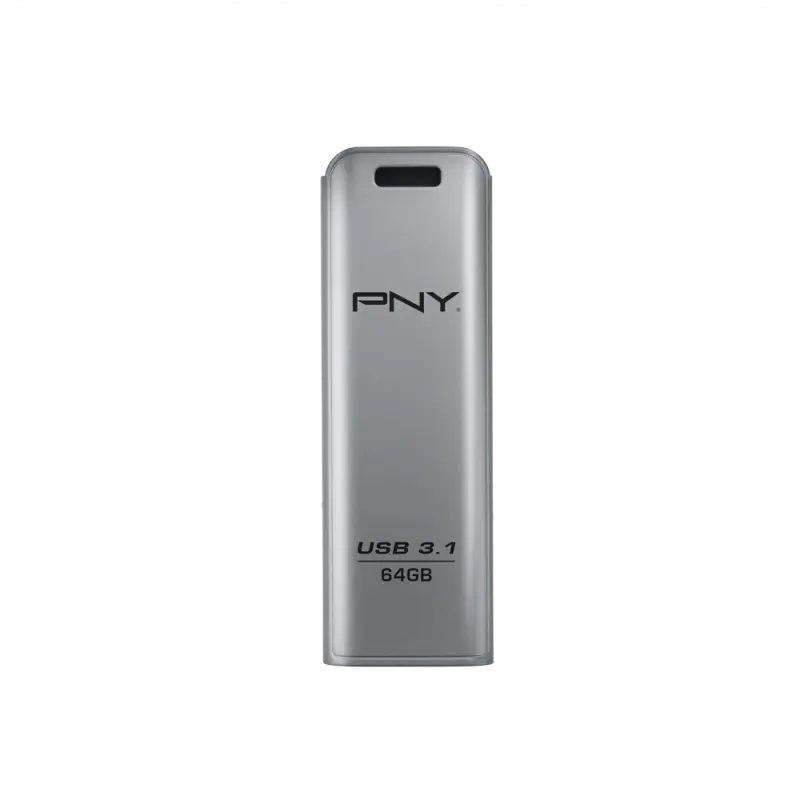 PNY Pen Drive 64GB 3.1 Elite Steel FFD64GESTEEL31G-EF.webp