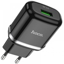 Caricabatteria USB Hoco N3 18W fast charger black