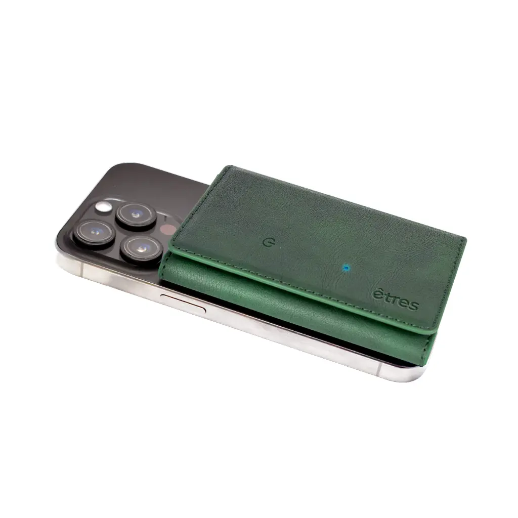 Etres Smart Wallet Basic con Localizzatore GPS Green ET-TK003.webp