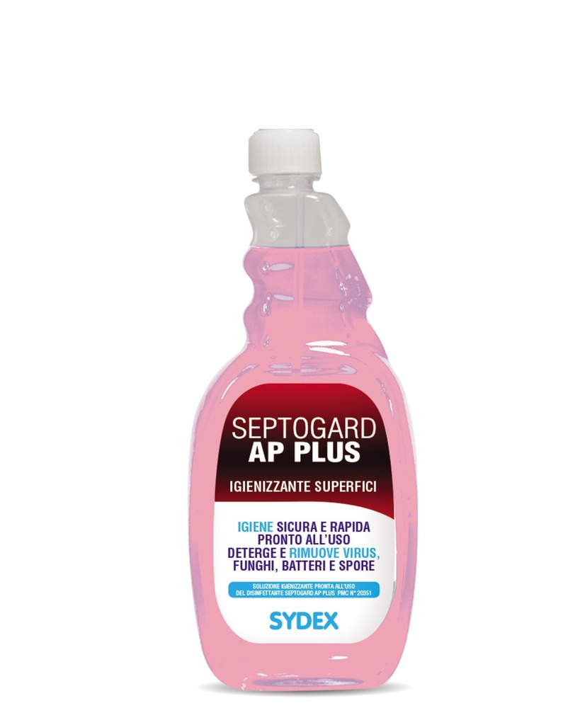Septogard AP Plus - disinfettante 1 flacone trigger 750 Ml pronto all uso - SAPLUS/9