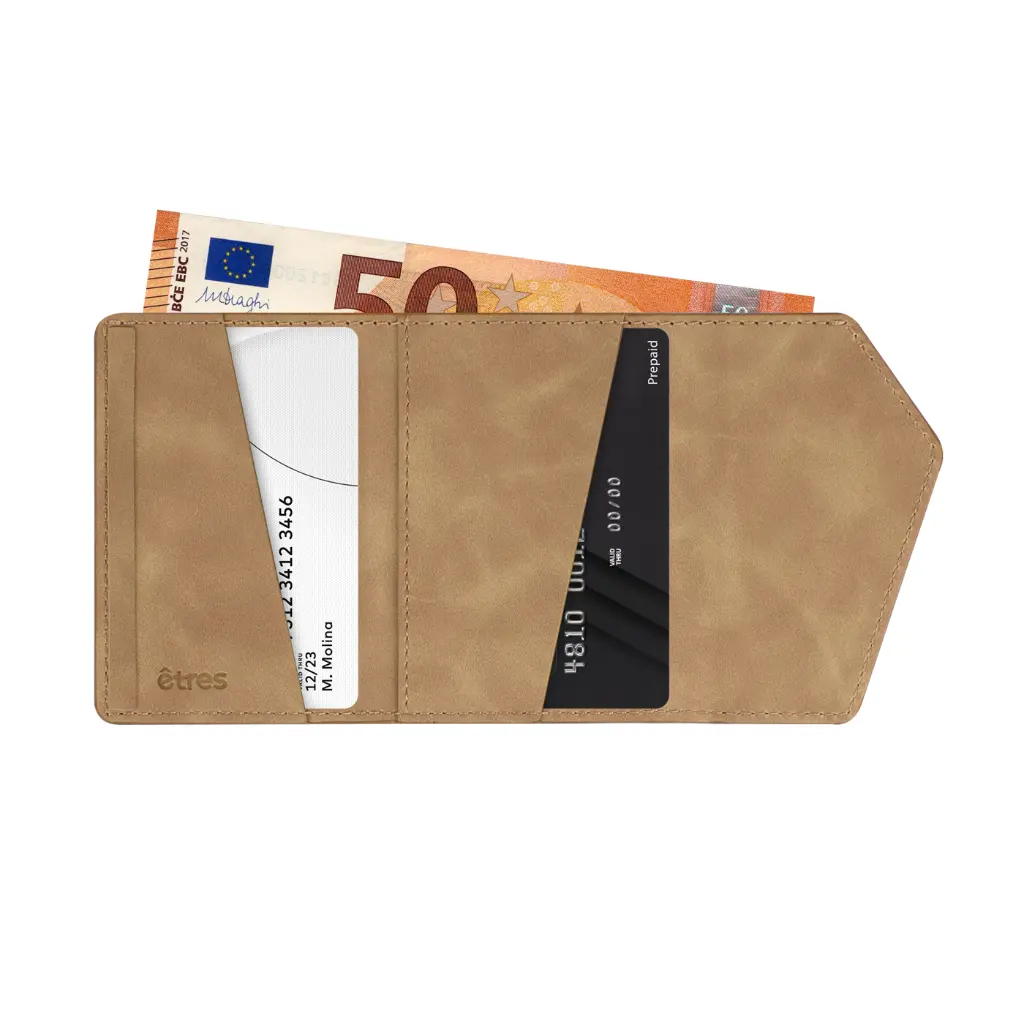 Etres Smart Wallet Easy Light Brown ET-ES004.webp