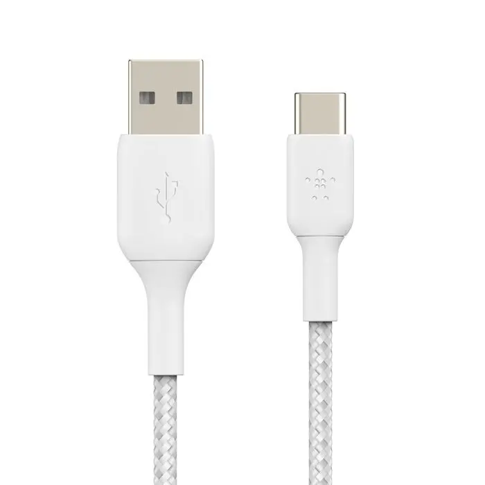 Belkin Cavo Dati Type-C 3 m In Nylon White CAB002BT3MWH.webp