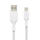 Belkin Cavo Dati Type-C 3 m In Nylon White CAB002BT3MWH.webp