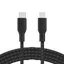 Belkin Cavo Dati Type-C to Type-C 100W 3 m In Nylon Black CAB014BT3MBK.webp