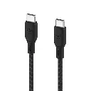 Belkin Cavo Dati Type-C to Type-C 100W 3 m In Nylon Black CAB014BT3MBK.webp