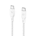 Belkin Cavo Dati Type-C to Type-C 100W 3 m In Nylon White CAB014BT3MWH.webp