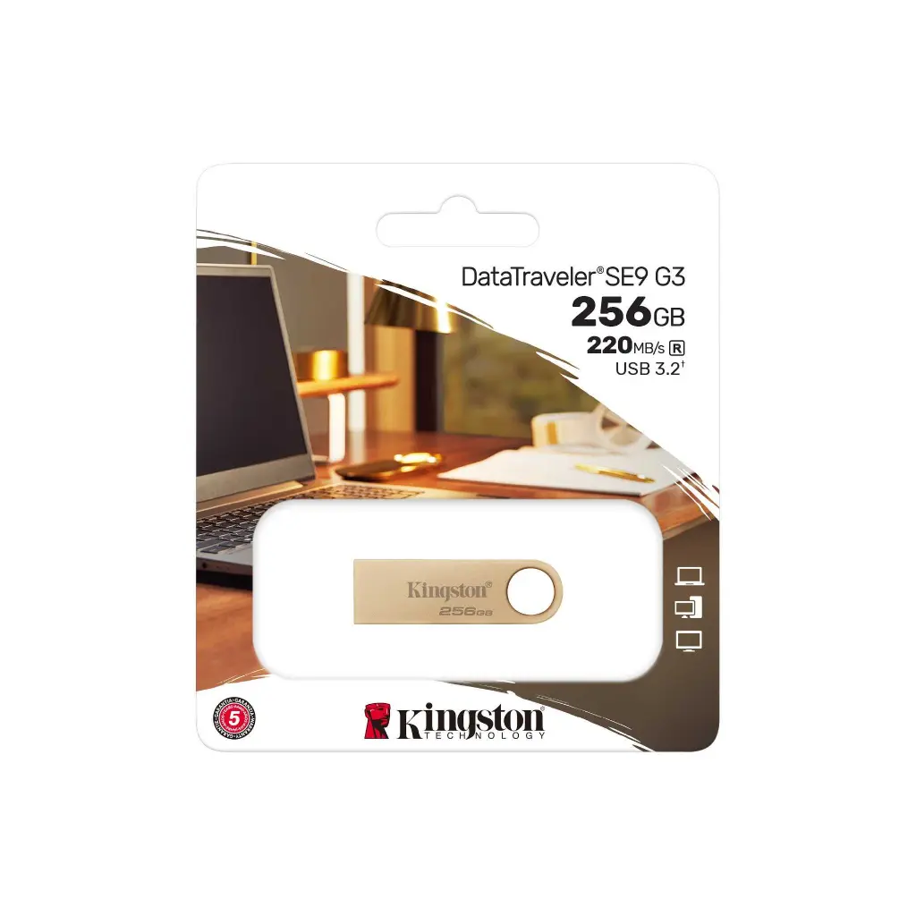 Kingston Pen Drive 256GB 3.2 DTSE9G3/256GB.webp