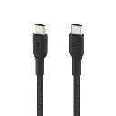 Belkin Cavo Dati Type-C to Type-C 1m In Nylon Black CAB004BT2MBK.webp