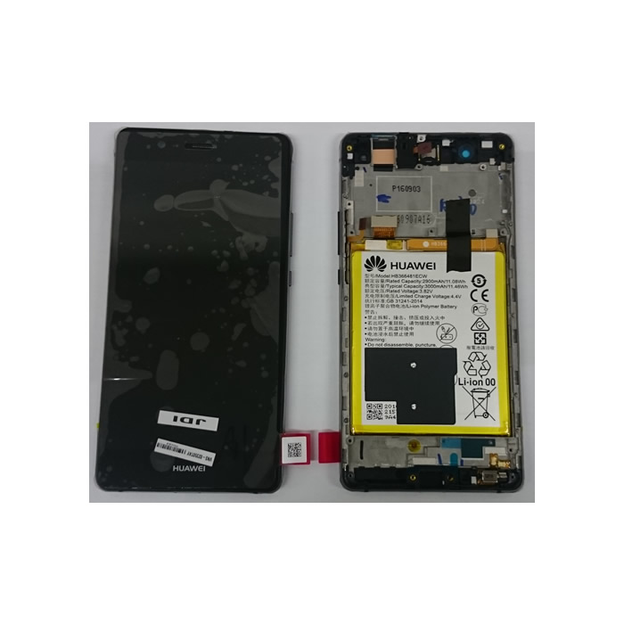 Huawei Display LCD P9 Lite VNS-L31 Black Con Batteria 02350TRB 02350TMU
