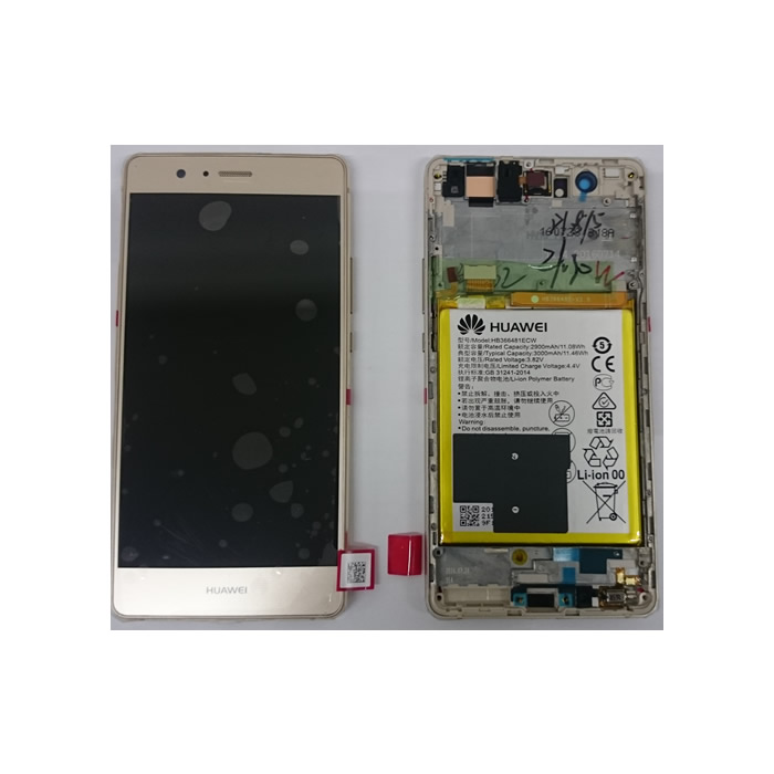 Huawei Display LCD P9 Lite VNS-L31 Gold Con Batteria 02350TMS 02350TQK 02351LHF