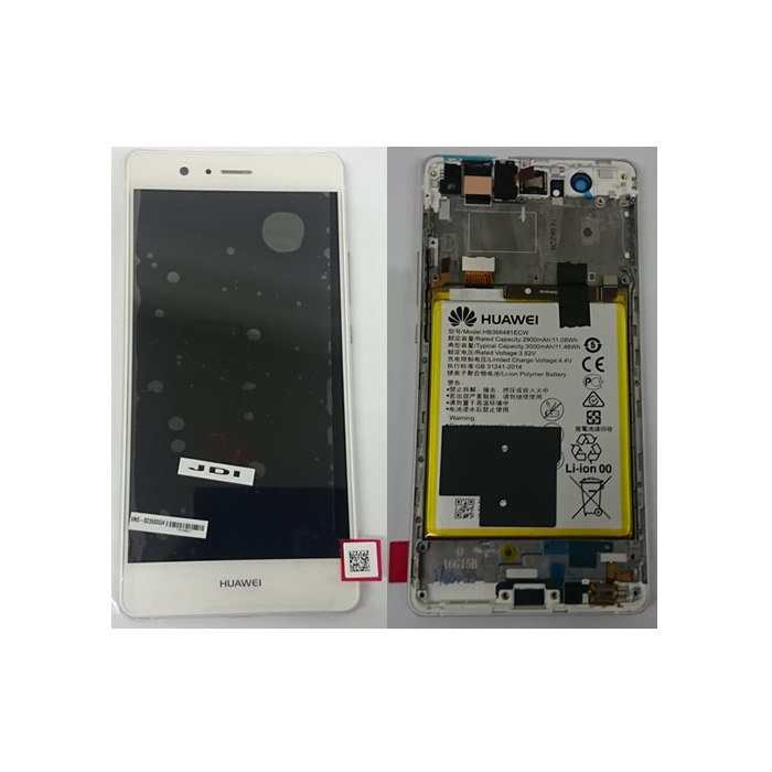 Huawei Display LCD P9 Lite VNS-L31 White With Battery 02350SLF 02350TQV 02351LHG 