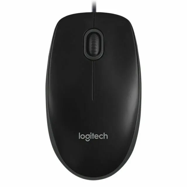 Logitech Wired Mouse B100 black 910-003357