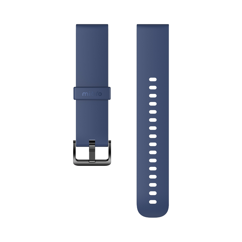 Mibro Cinturino 20mm In Silicone Blue per Smartwatch C2 