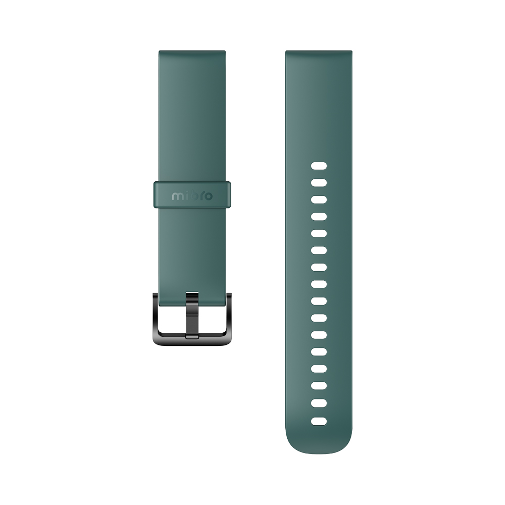 Mibro Cinturino 20mm In Silicone Green per Smartwatch C2 