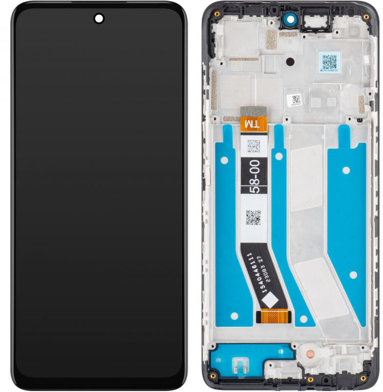 Motorola Display LCD Moto G73 Black (5D68C22272)