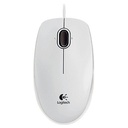 Logitech Wired Mouse B100 White 910-003360